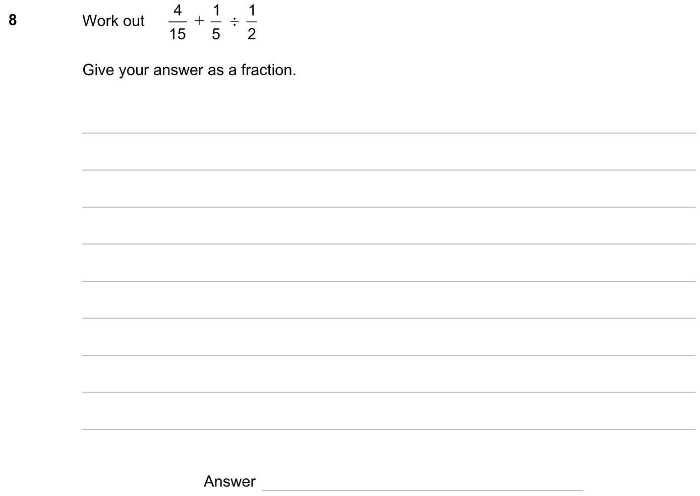 Exam Question