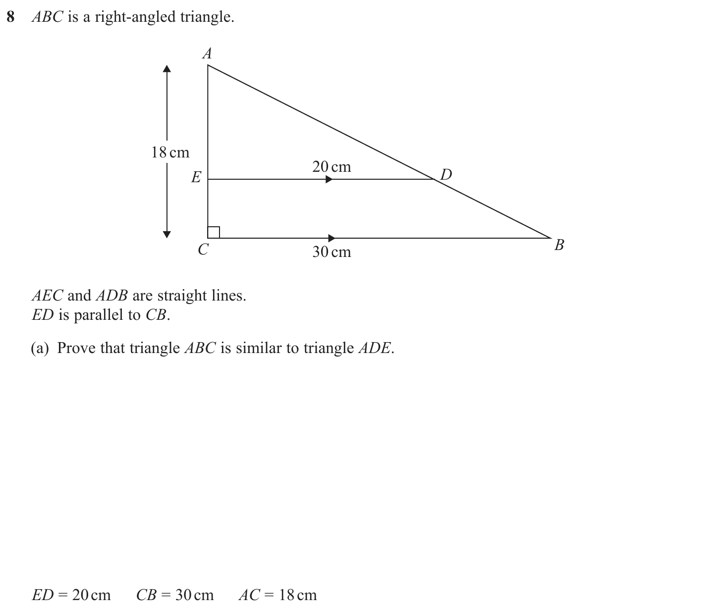 Exam Question