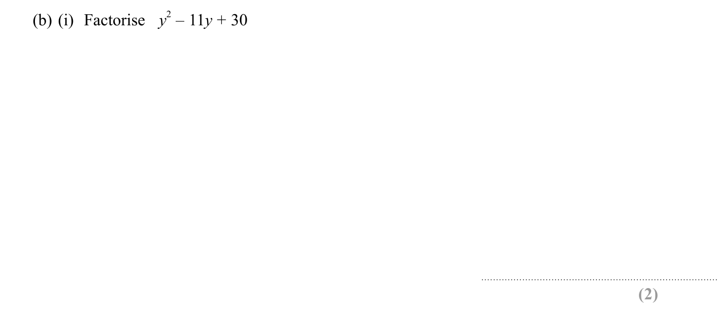 Exam Question