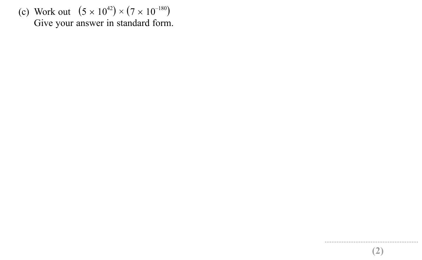 Exam Question